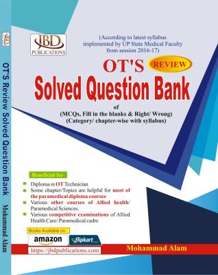 JBD OT Review Solved Question Bank By Mohammad Alam Latest Edition